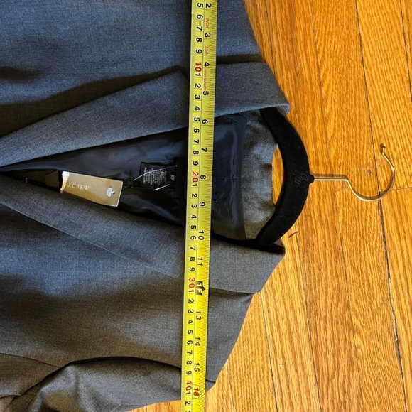 NWT - J Crew Gray Blazer - Picture 10 of 12